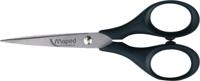 Maped schaar Precise, ft 13 cm, rechts en links, scherpe punt, RVS, zwart, blister van 1 stuk