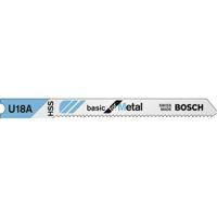 Bosch Accessories 2609256765 Decoupeerzaagblad HSS, U 18 A 2 stuk(s) - thumbnail