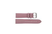 Horlogeband Festina F16101-9 Leder Roze 22mm