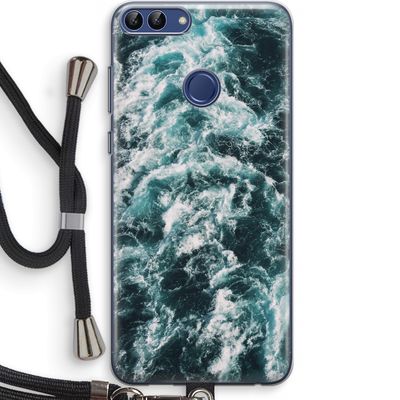 Zee golf: Huawei P Smart (2018) Transparant Hoesje met koord