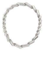 Lanvin Sequence crystal-embellished choker necklace - Argent