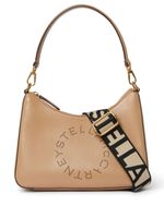 Stella McCartney petit sac porté épaule à logo - Marron