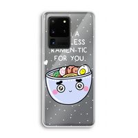 I'm A Hopeless Ramen-Tic For You: Samsung Galaxy S20 Ultra Transparant Hoesje