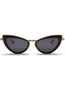 VALENTINO GARAVANI EYEWEAR lunettes de soleil Rockstud à monture papillon - Rose