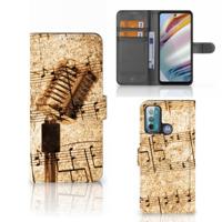 Motorola Moto G60 | Telefoonhoesje met foto | Bladmuziek