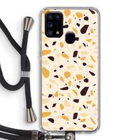 Terrazzo N°13: Samsung Galaxy M31 Transparant Hoesje met koord
