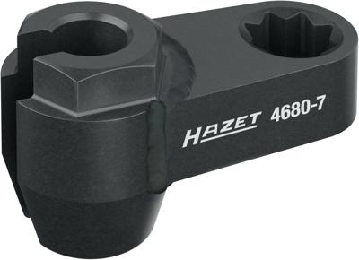 HAZET Dopsleutel voor uitlaatsonde 4680-7 · 1/2 inch (12,5 mm) achtkant hol · Buiten-zeskant-profiel · SW 14 mm