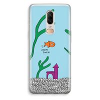 Aquarium: OnePlus 6 Transparant Hoesje