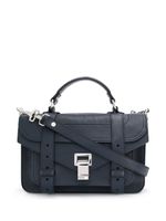 Proenza Schouler mini sac à bandoulière à rabat - Bleu - thumbnail