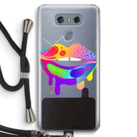 Lip Palette: LG G6 Transparant Hoesje met koord