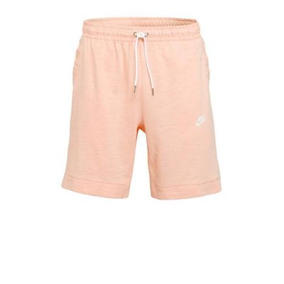 Nike sweatshort lichtoranje Nike sweatshort lichtoranje