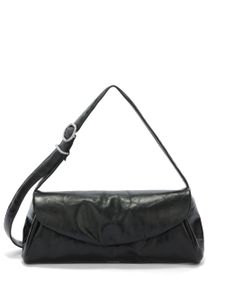 Jil Sander sac Cannolo Grande en cuir - Noir