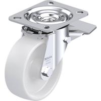 Blickle L-PO 100G-ST Zwenkwiel met rem Wieldiameter: 100 mm Draagvermogen (max.): 250 kg 1 stuk(s)