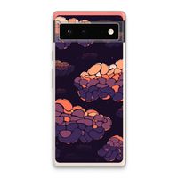 Patroon Wolken: Google Pixel 6 Transparant Hoesje