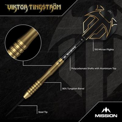 Mission Victor Tingstrom 90% - Dartpijlen