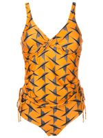 Lygia & Nanny maillot de bain Bruma à détail de laçage - Orange