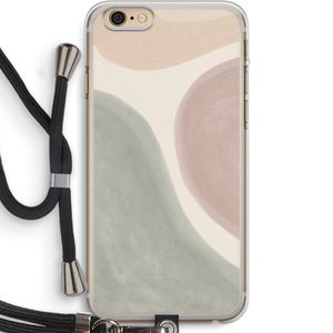 Geo #6: iPhone 6 PLUS / 6S PLUS Transparant Hoesje met koord