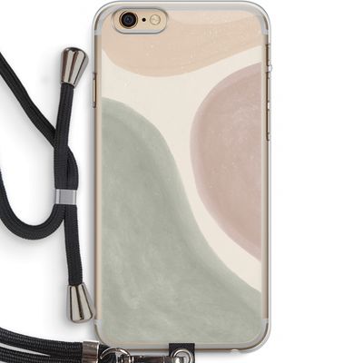 Geo #6: iPhone 6 PLUS / 6S PLUS Transparant Hoesje met koord
