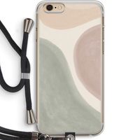 Geo #6: iPhone 6 PLUS / 6S PLUS Transparant Hoesje met koord