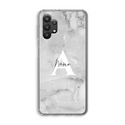 Ivory Marble: Samsung Galaxy A32 5G Transparant Hoesje