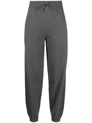 MARANT ÉTOILE pantalon de jogging fuselé à lien de resserrage - Gris
