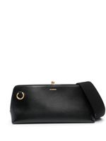 Jil Sander small Goji leather shoulder bag - Noir - thumbnail