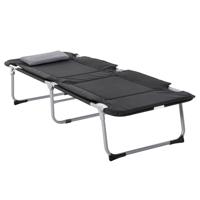 Veldbed - Kampeerbed - Logeerbed - Vouwbed - Campingbedje - Stretcher - 183 x 66 x 33 cm