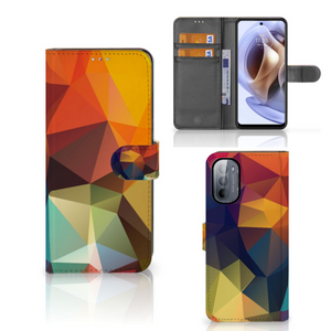 Motorola Moto G31 | G41 Book Case Polygon Color