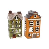 Theelicht huis Dann 13,2x10x22,5cm