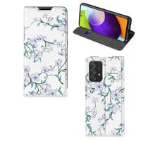 Samsung Galaxy A52 Uniek Smart Cover Blossom White