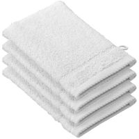 De Witte Lietaer Washandjes Stephanie 15 X 21 Cm Wit 4 Stuks - thumbnail