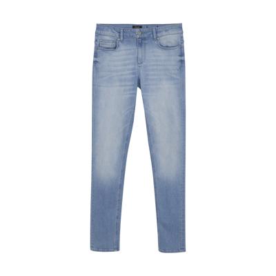 Rellix Zomer jeans broek jongens - blauw - 2513 slim fit used