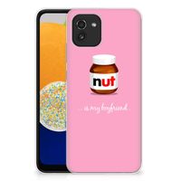 Samsung Galaxy A03 Siliconen Case Nut Boyfriend - thumbnail