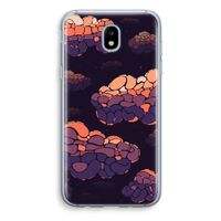 Patroon Wolken: Samsung Galaxy J5 (2017) Transparant Hoesje