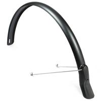Eurofender Achterspatbord scatto 28" x 51 mm - zwart