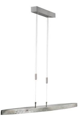 Fischer & Honsel Nikkel hanglampColmar met led - 60630