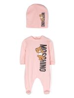 Moschino Kids lot de deux t-shirts à logo imprimé - Rose - thumbnail