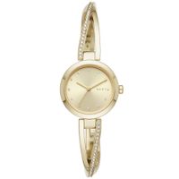 DKNY NY2830 Horloge Crosswalk staal goudkleurig 26 mm