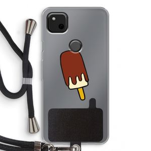 Frisco: Pixel 4a Transparant Hoesje met koord