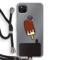 Frisco: Pixel 4a Transparant Hoesje met koord