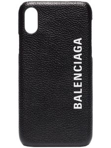 Balenciaga Coque D'Iphone X Cash - Noir