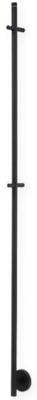 Vasco Spike Elektrische Radiator 2,2x2,2x151,5cm Jet Black