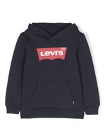 Levi's Kids hoodie en coton à logo imprimé - Bleu