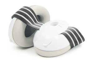 Alpine Muffy baby zwart/wit oorkap (1 st)