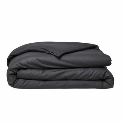 Dekbedovertrek TODAY Essential Zwart Antraciet 220 x 240 cm