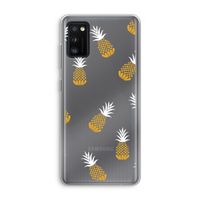 Ananasjes: Samsung Galaxy A41 Transparant Hoesje