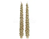 Dinerkaars Kerstboom Goud 25cm 2st