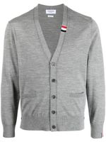 Thom Browne button-up cardigan - Gris - thumbnail