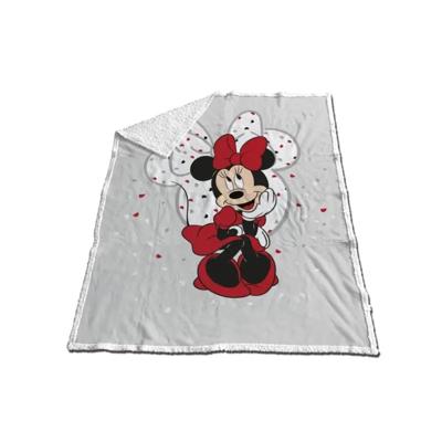 Minnie Mouse fleece plaid 130 x 170 cm - polyester
