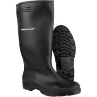 Regenlaarzen Dunlop Zwart Polyester PVC - Maat: 43